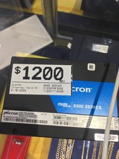 Micron 9300 Max 6.4TB PCIe NVME U.2 2.5
