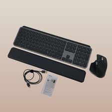Logitech MX Keys S Combo Wireless Keyboard & Mouse Graphite 920-011889 #MB7963 picture