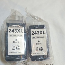 243XL Compatible Inkjet Ink Cartridges Black 2-Pack for Canon Printers picture