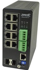 Transition Networks SISPM1040-582-LRT Managed Hardened PoE++ Switch, (8) 10/10 picture