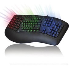 Adesso AKB-150EB Color Illuminated Ergonomic Keyboard AKB150EBFR picture