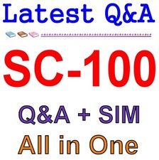 MS Best Exam Practice Material for SC-100 Exam Q&A+SIM picture