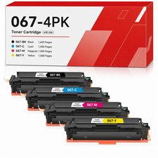 CRG067 4PK Inkless Toner for MF652Cdw MF655Cdw MF656Cdw LBP633Cdw picture