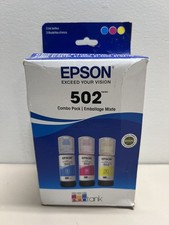 Epson 502 Combo Pack Ink Bottles EXP 05/2029 picture
