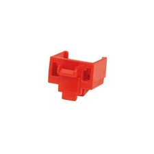 Panduit PSL-DCJB Jack Module Block-Out Device RJ45 Red Pack of 10 picture