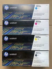 HP 305A Black/Cyan/Magenta/Yellow Standard Yield Toner Cartridge, Pack Of 4 picture