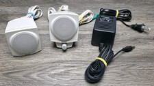 Boston Acoustics BA635 Powered Satellite Speakers W/ Power Supply - No Subwoofer picture