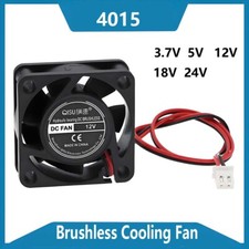 4015 DC Brushless 3.7V-24V Cooling Fan Ultra-Quiet 2-Pin Micro Fan 40x40x15mm picture