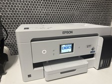 Epson EcoTank ET-15000 Wireless Wide Format Printer 13x19 Used Works Great picture