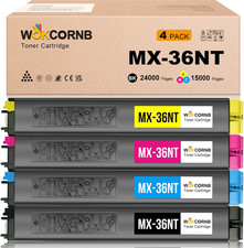 Toner Cartridge for Sharp MX-36NTBA MX-36NTCA MX-36NTMA MX-36NTYA MX-2610 / 3110 picture