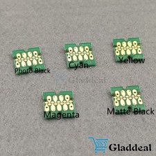 5 PC for t3000 t5000 t7000 t3270 t5270 t7270 colors one time cartridge chip picture