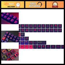 Custom Mechanical Keyboard Keycap Set - 44 Keys, Doubleshot ABS, Cherry Profile picture