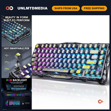 Wireless Mechanical Gaming Keyboard, RGB Backlit, Compact Design, 75% Layout picture
