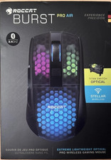NEW ROCCAT Gaming Mouse BURST PRO AIR Wireless 2.4GHz / Bluetooth Black /optical picture