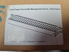 Icc ICCMSCMA41 Panel, Front Finger Duct, 24-slot, 1rms & ICCMSCA61 48 Slots picture