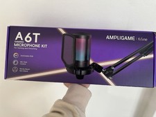 FIFINE AmpliGame A6T USB Gaming Microphone Kit RGB Boom Arm PS4 PS5 PC Mac picture
