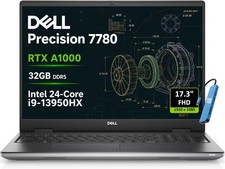 Dell - Upgraded - Precision 7780 17.3 FHD - i9-13950HX 1TB SSD 32GB RAM picture