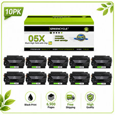 10PK CE505X 05X High Yield Black Toner for HP LaserJet P2055 P2055dn P2055x picture