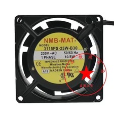 NMB 3115PS-23W-B30 230V 10/8W 8038 8CM Dual Ball Cooling Fan picture