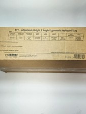 KT1 ergonomic under-desk keyboard tray adjustable keyboard drawer slides tilting picture