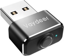 Vaydeer Tiny Mouse Jiggler, T3s Mover Made of Premium Aluminum Black picture