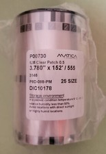 OEM Genuine MATICA EDIsecure DIC10178 0.5 mil CLEAR Patch Laminate, 550 Imprints picture