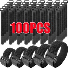 VELCRO Brand Bulk Pack 20 Reusable Fastening Cable Straps with Buckle Variety US picture
