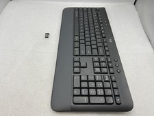 Logitech Signature K650 BLUETOOTH Comfort Keyboard GRAY w/ UNI RECIEVER FREE S/H picture