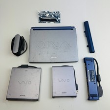 Sony VAIO PCG-N505SN Vintage Notebook Laptop No HDD Password Locked picture