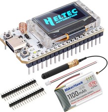 ESP32 SX1262 LoRa V3 Development Board 863928MHz Antenna 1100mAh Battery Kit picture