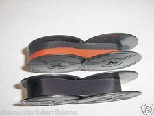 2 Pk Black and Red Scientific Data Silent Super 2 Ribbon Combo Pk  picture