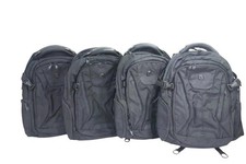 Lot of 4 Swissgear 5358 USB Scan Smart Laptop Backpack Black -  picture