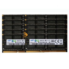 Samsung 10x 8GB 2RX8 DDR3 1600MHz PC3L-12800S 204PIN SODIMM Laptop Memory RAM picture