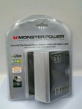 Monster USB FAST CHARGER Power Home Charging Station with 4 USB Ports 6ft Cord picture