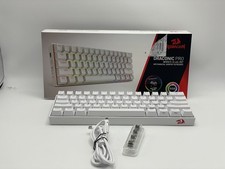 Redragon DRACONIC MCK530 PRO Mechanical Gaming Keyboard - White - TESTED picture