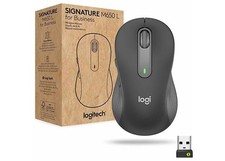New Logitech Signature M650 L for Business Wireless Mouse - Graphite picture