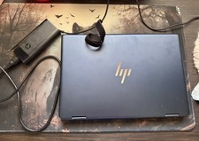 HP Spectre X 360 2-in-1 Touchscreen Nocturne Blue Laptop and Charger **READ** picture