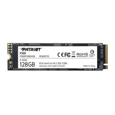 Patriot P300 128GB M.2 PCIe Gen3 NVMe SSD High Speed Storage Upgrade 5 Year W... picture