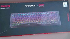 Weg ear PIXIU 98 Mechanical 8K Hz Wireless/Bluetooth/Wired RGB Keyboard Black picture