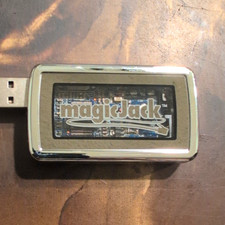 magicJack #A921 USB VoIp 2007 Home Phone Adapter, Ethernet (RJ-45), Silver New  picture