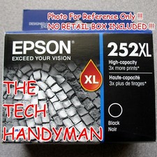 EPSON GENUINE 252XL BLACK INK (NO RETAIL BOX) for the WORKFORCE WF-3620 WF-3640 picture