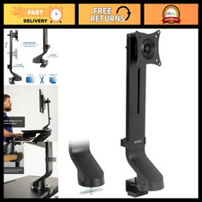 Adjustable Single Monitor Mount for Sit-Stand Workstation, Fits Screens up to 32 picture