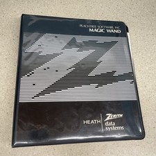 Heath Zenith Data Systems - Peachtree - Magic Wand Manual + 5.25