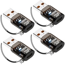 4Pack USB to USB C Adapter,USB C Female to USB 3.2 Revolution Adapter,Type C ... picture