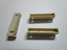 50 pcs Micro 1.25mm Pitch 12 Pin Right Angle Male Plug Connector New picture