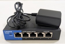Linksys SE3005 5-Port Gigabit Ethernet Switch with Power AC picture