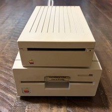 Vintage Apple IIgs 3.5” & 5.25” Floppy Disk Drives A9M0106 A9M0107 Untested picture