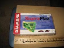 VTG NOS DIAMOND SUPRA MAX 56K PCI PRO FAX MODEM V.90 V.92 READY picture