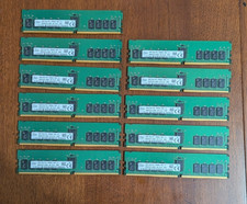 Lot of 11 - 176GB (11x16GB) SK Hynix 2Rx8 PC4-3200AA-RE2-12 ECC Server Ram picture
