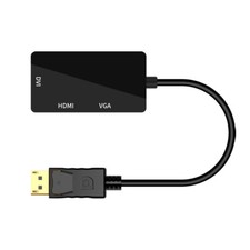 DisplayPort to HDMI / VGA / DVI  Multi-Function Adapter converter picture